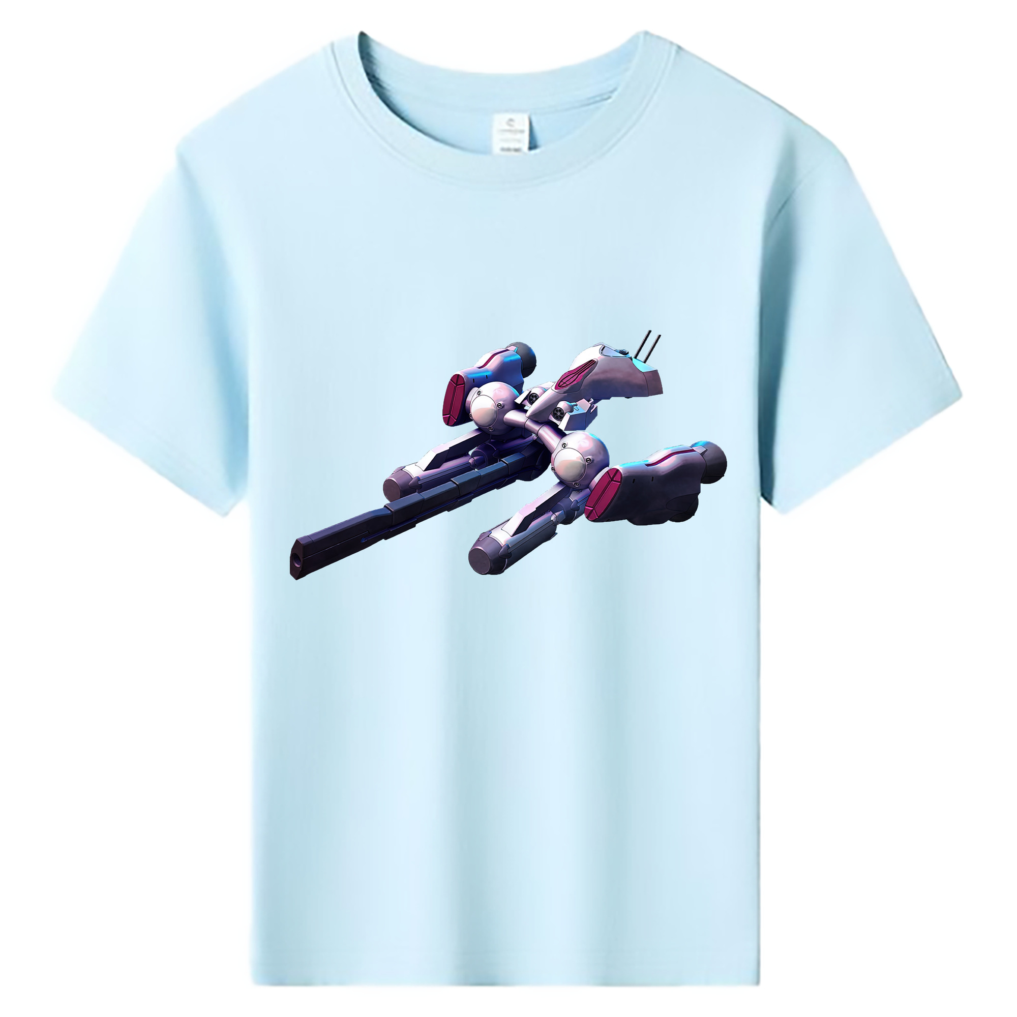 （画像用） 機動戦士ガンダム Mobile Suit Gundam 綿100％キッズTシャツ（フロントプリント）